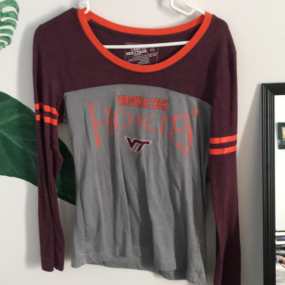 Women’s long sleeved Hokies shirt